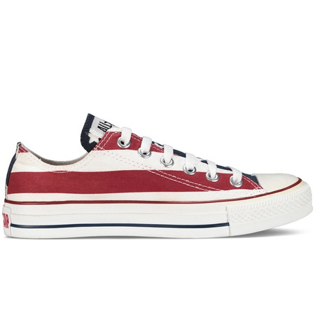 Converse Lonas All Star "Usa" OX Low (602/weiß/rot)(35-43)