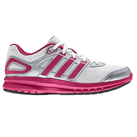 Adidas Duramo 6 K Girl (Blanco/Rosa/Plata)