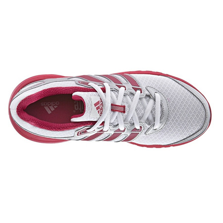 Adidas Duramo 6 K Girl (Blanco/Rosa/Plata)