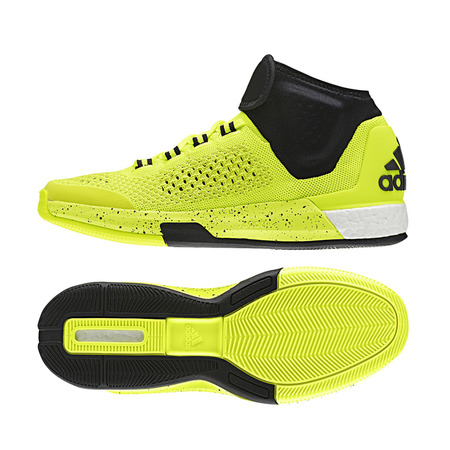 Adidas Crazy Light Boost 2015 Primeknit "Sunny Court" (Volt/negro/blanco)