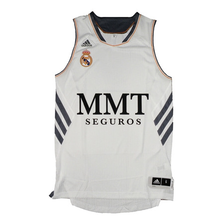 Adidas Camiseta Real Madrid Basketball 2013/2014 (blanco/plomo)