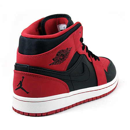 Air Jordan 1 Mid "Chicago Bulls" (005/negro/rojo/blanco)