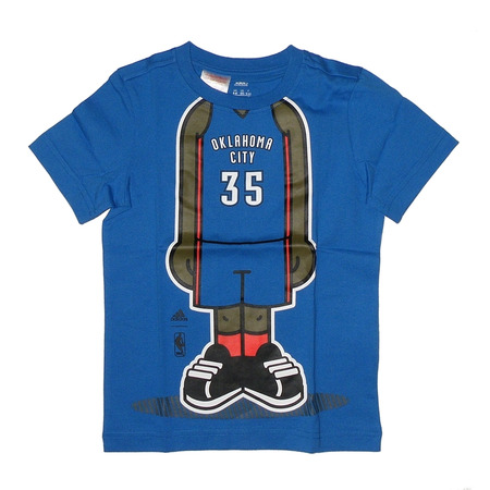 Adidas Camiseta Niño GFX Grafik Oklahoma Durant No 35 (Asul)