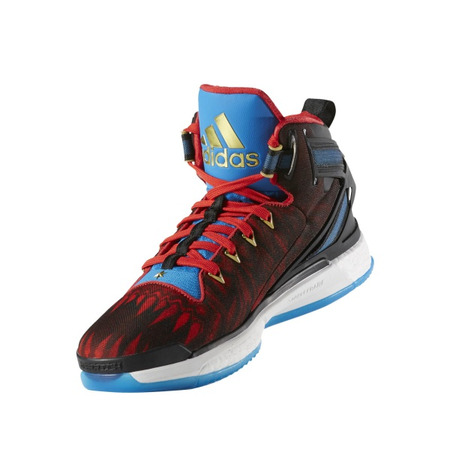 Adidas D Rose 6 Boost "Fire Monkey" (negro/rojo/azul)