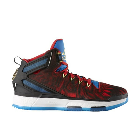 Adidas D Rose 6 Boost "Fire Monkey" (negro/rojo/azul)