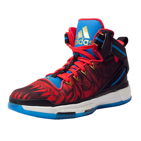 Adidas D Rose 6 Boost "Fire Monkey" (negro/rojo/azul)