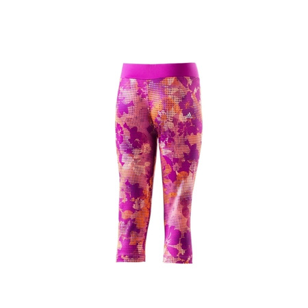 Adidas Young Girls Floral 3/4 Thingt(purple/pink)