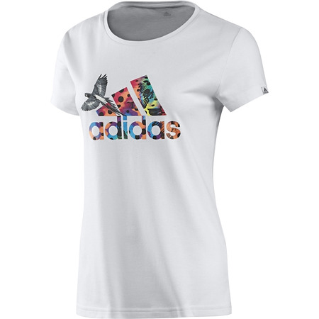 Adidas Performance Tee Frau (weiß)