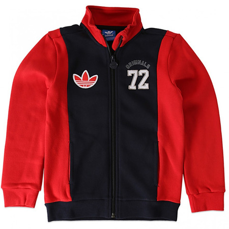 Adidas Original TD Track Top Kids (naja/rot)