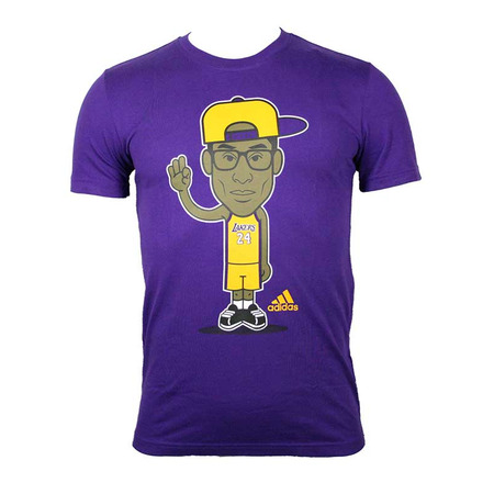 Adidas NBA Karikatur Kobe Tee Herren (violett)