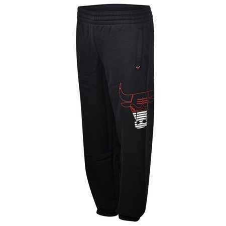 Adidas NBA Pant Fan Winter Chicago Bulls (schwarz)