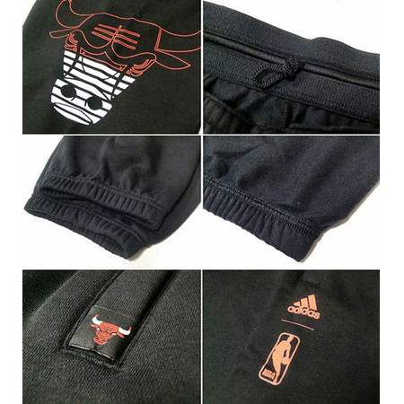 Adidas NBA Pant Fan Winter Chicago Bulls (schwarz)