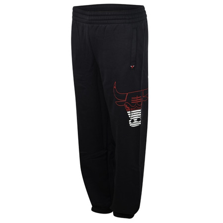 Adidas NBA Pantalón Niño Fan Winter Chicago Bulls (schwarz)