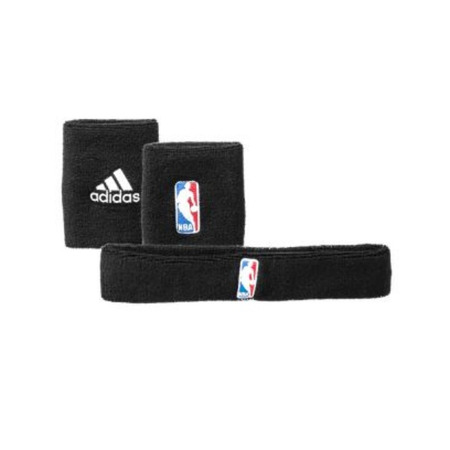 Adidas NBA Set Puppen und Band (schwarz)