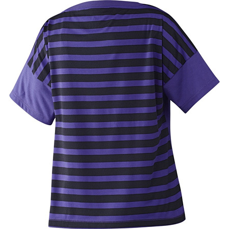 Adidas Reload Imagen Tee Damen (violett/weiß/schwarz)