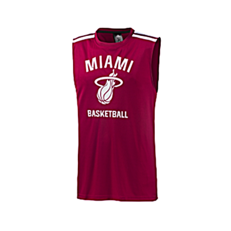 Adidas Winter Hps Miami Heat TTee Herren (burgund)