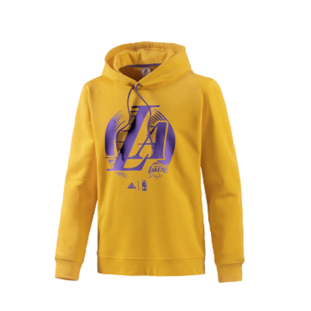 Adidas NBA Lakers Hoody Herren (gelb/rein)