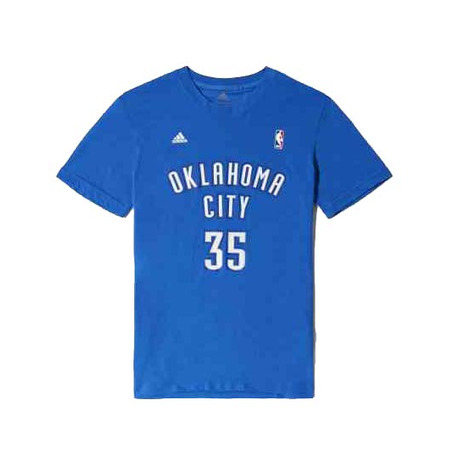 Adidas T-Shirt NBA Spielzeit Durant No 35 (blau)