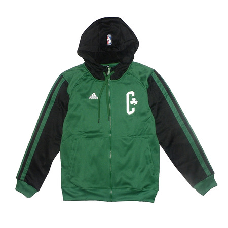 Adidas Capucha Full-Zip Boston Celtics (grün/schwarz)