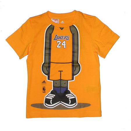 Adidas Tee GFX Graphic Lakers Kobe Nr. 24 (gelb)