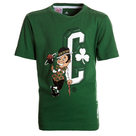 Adidas Camiseta Niño NBA Boston Graphic (grün/weiß)