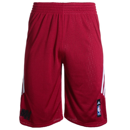 Adidas NBA Short Heat Reversible Smer Run (burdeos/negro)