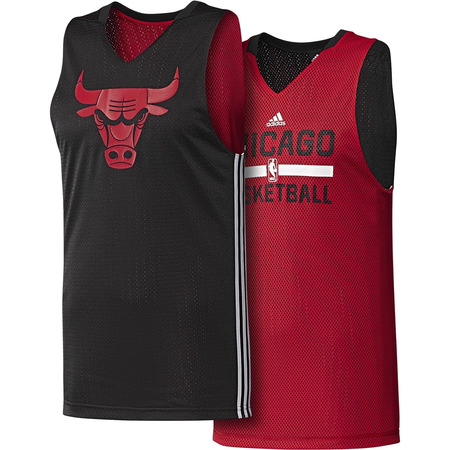 Adidas NBA Camiseta Niño Bulls Reversible Smer R (schwarz/rot)