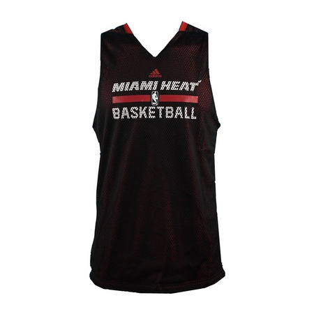 Adidas NBA Camiseta Miami Heat Reversible Smer R (burdeos/negro)