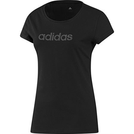 Adidas Glam Tee Damen (schwarz)