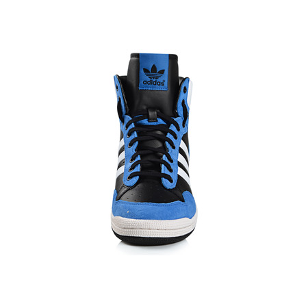 Adidas Pro Conferencia Hi Leder Schuhe Herren (schwarz/blau/weiß)