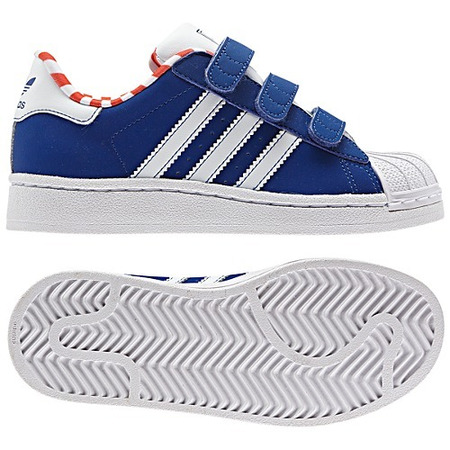 Adidas Superstar 2 Child CF (19-27)(blau/weiß)