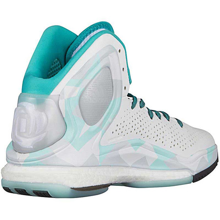 D. Rose 5 Boost "Ice Frost" (weiß/türkis/schwarz/gris)