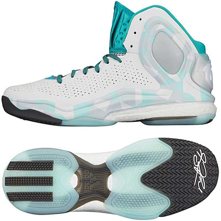 D. Rose 5 Boost "Ice Frost" (weiß/türkis/schwarz/gris)