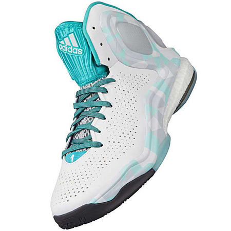 D. Rose 5 Boost "Ice Frost" (weiß/türkis/schwarz/gris)