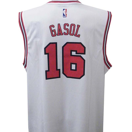 Adidas Camiseta Réplica Pau Gasol Bulls (weiß/rot)