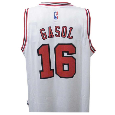 Adidas Camiseta Swingman Pau Gasol Bulls (weiß/rot)