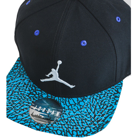 Jordan Branded Snapback (010/schwarz/blaue Lagune)