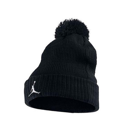 Jordan Pom Beanie (010/schwarz/weiß)