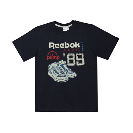 Reebok Classic Camiseta Niño SS Pumpe 89 (azul)