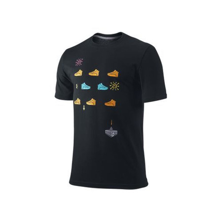 Camiseta Jordan Gamer (010/negro/blanco)