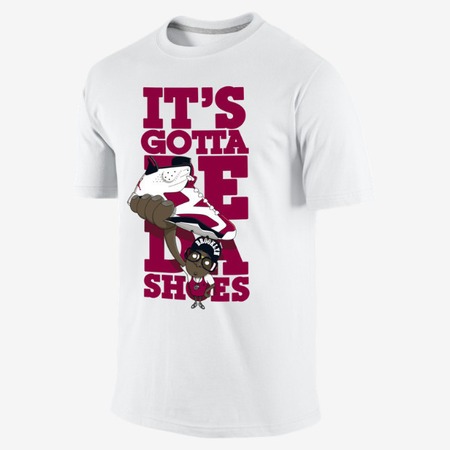 Camiseta Jordan "Es ist Gotta Be Da Schuhe" (100/blanco/carmín)