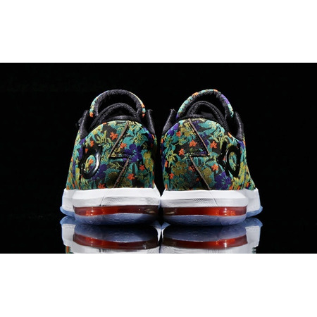 KD VI EXT QS "Floral" (900/floral/schwarz/schwarz)