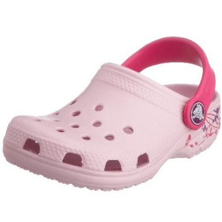 Crocs Kids Cayman Surfer Girl (Bubblegum/Fuchsia)