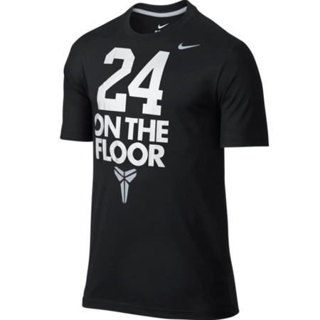 Kobe "24 Auf dem Boden" (010/negro/blanco)