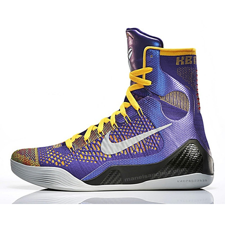 Kobe 9 Elite "Team" (500/purple/laser orange/wolfgrau)