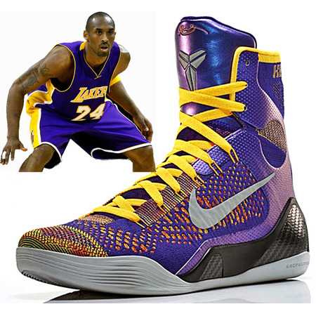 Kobe 9 Elite "Team" (500/purple/laser orange/wolfgrau)