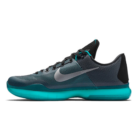 Kobe X "Liberty" (002/black/met silver/emerald/dark)