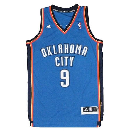 Jersey bestickt NBA Sergei Ibaka Oklahoma (blau)