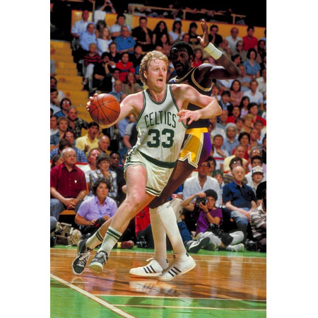 Adidas Camiseta Retro Swingman Larry Bird Boston Celes