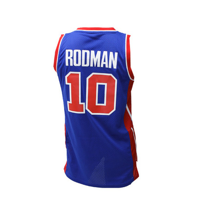 Adidas Camiseta Swingman Rodman Pistons (blau/rot/weiß)